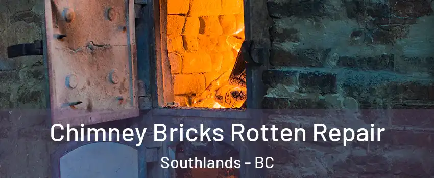 Chimney Bricks Rotten Repair Southlands - BC