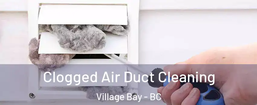 Clogged Air Duct Cleaning Village Bay - BC