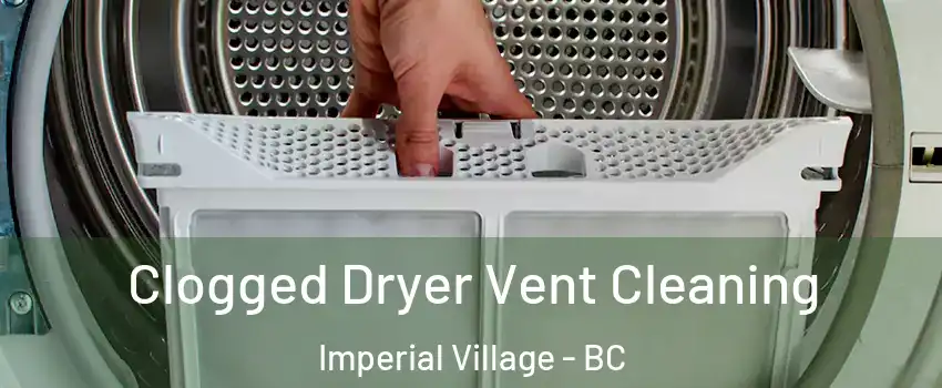 Clogged Dryer Vent Cleaning Imperial Village - BC