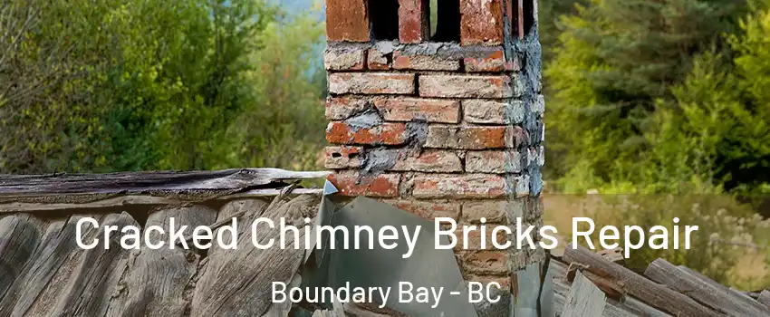 Cracked Chimney Bricks Repair Boundary Bay - BC