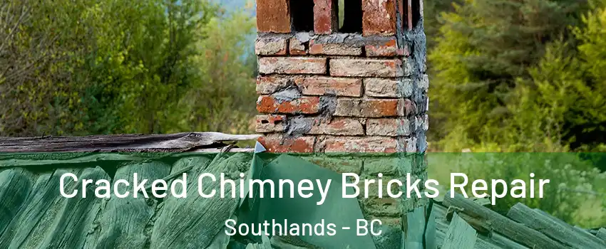 Cracked Chimney Bricks Repair Southlands - BC
