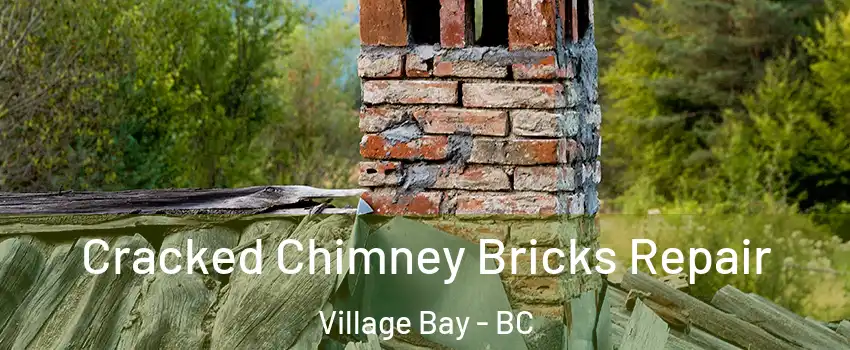 Cracked Chimney Bricks Repair Village Bay - BC