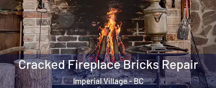  Cracked Fireplace Bricks Repair Imperial Village - BC