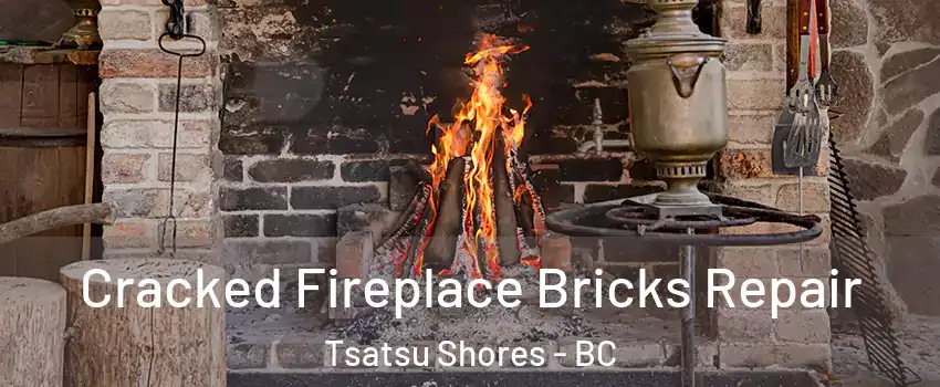 Cracked Fireplace Bricks Repair Tsatsu Shores - BC