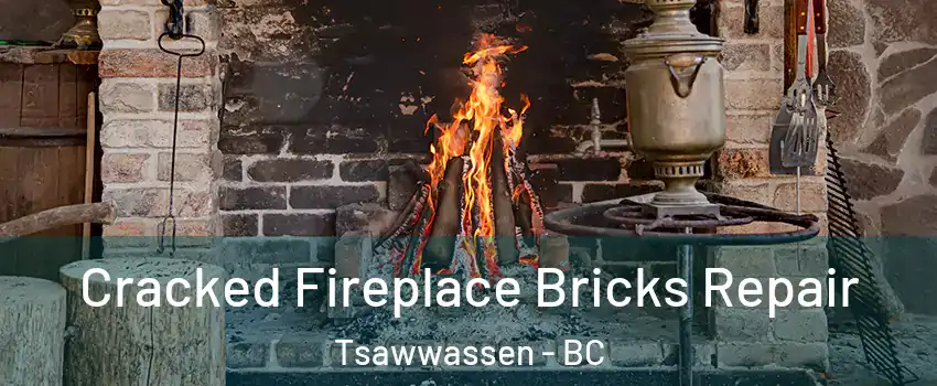 Cracked Fireplace Bricks Repair Tsawwassen - BC