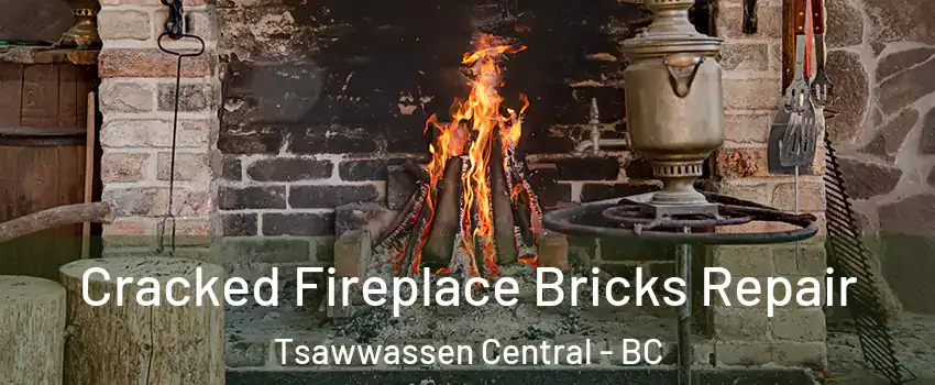  Cracked Fireplace Bricks Repair Tsawwassen Central - BC