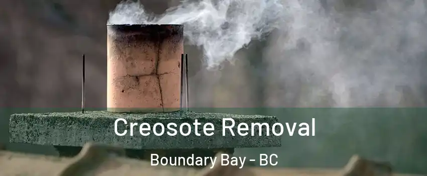 Creosote Removal Boundary Bay - BC