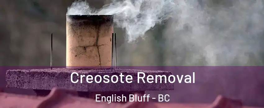 Creosote Removal English Bluff - BC
