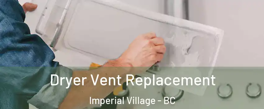Dryer Vent Replacement Imperial Village - BC