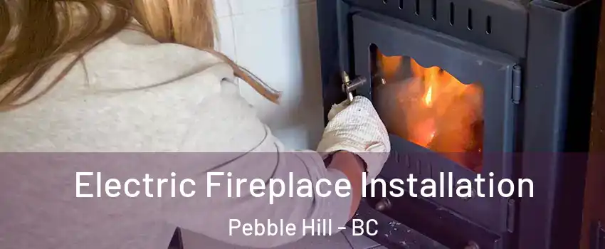 Electric Fireplace Installation Pebble Hill - BC