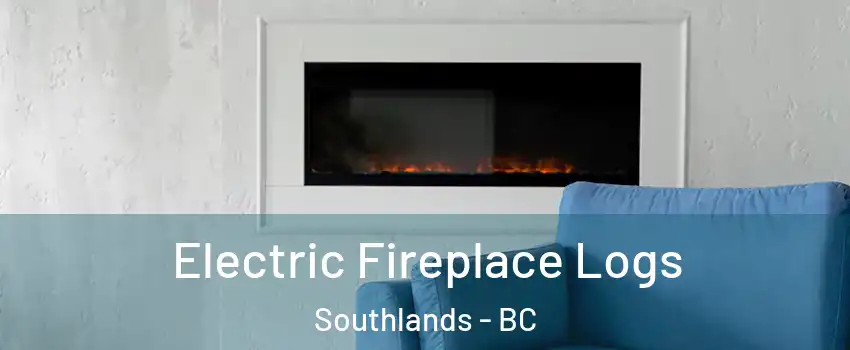 Electric Fireplace Logs Southlands - BC