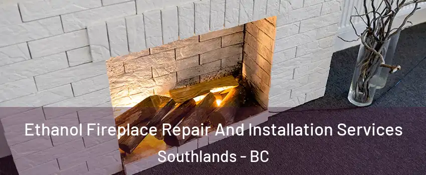 Ethanol Fireplace Repair And Installation Services Southlands - BC