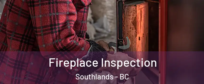 Fireplace Inspection Southlands - BC