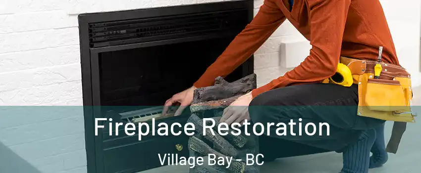 Fireplace Restoration Village Bay - BC