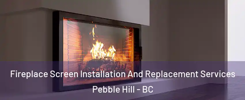 Fireplace Screen Installation And Replacement Services Pebble Hill - BC