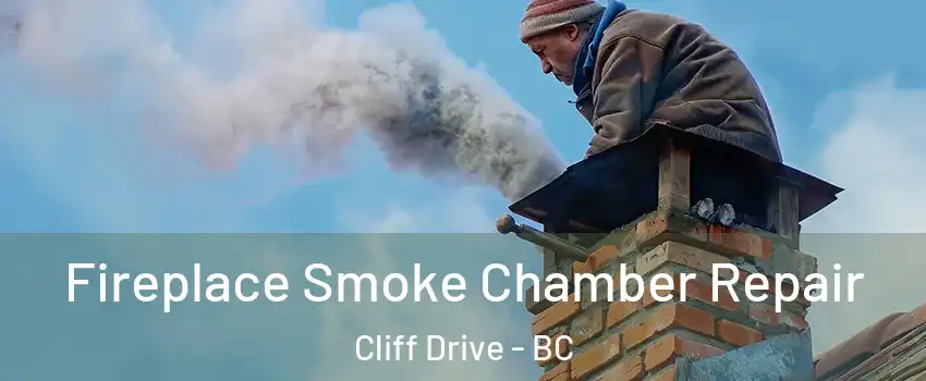 Fireplace Smoke Chamber Repair Cliff Drive - BC