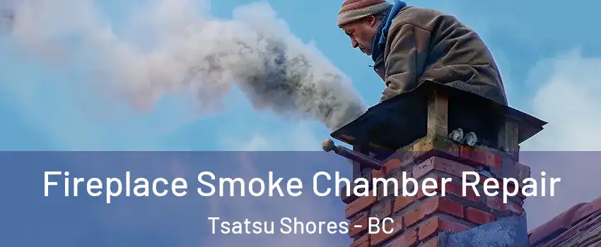 Fireplace Smoke Chamber Repair Tsatsu Shores - BC