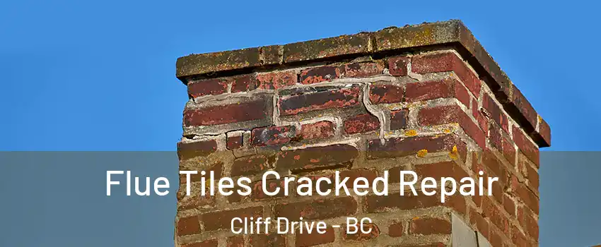 Flue Tiles Cracked Repair Cliff Drive - BC