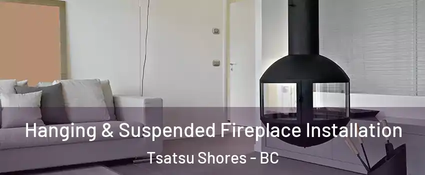 Hanging & Suspended Fireplace Installation Tsatsu Shores - BC