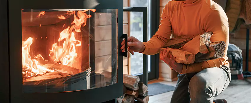 Residential Fireplace Ceramic Glass Installation in Tsawwassen, BC