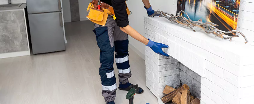 Outdoor Fireplace Restoration in Tsawwassen, British Columbia