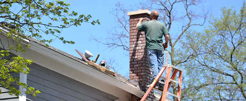 Chimney Crown Repair in Cliff Drive, British Columbia