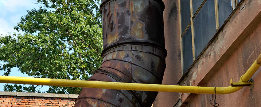 Lightning Protection Installation System for Industrial Chimneys in Tsawwassen, British Columbia