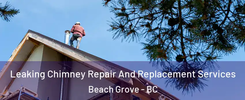 Leaking Chimney Repair And Replacement Services Beach Grove - BC