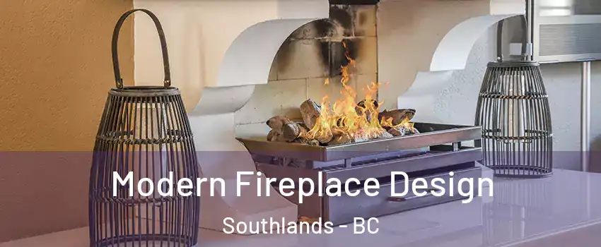 Modern Fireplace Design Southlands - BC