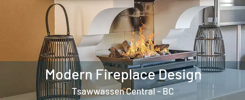 Modern Fireplace Design Tsawwassen Central - BC