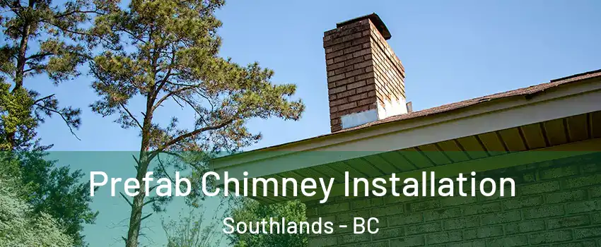 Prefab Chimney Installation Southlands - BC