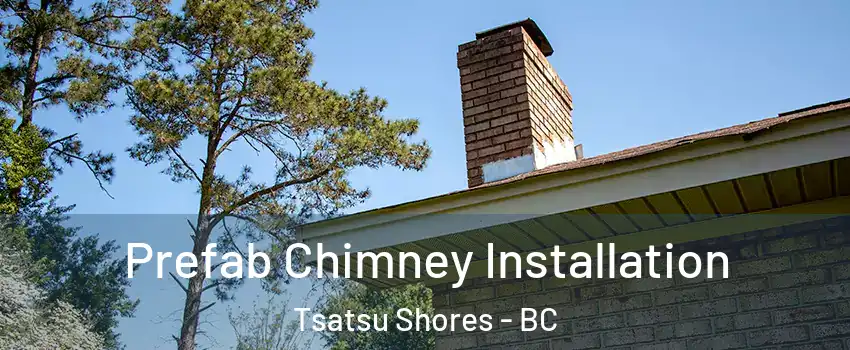 Prefab Chimney Installation Tsatsu Shores - BC