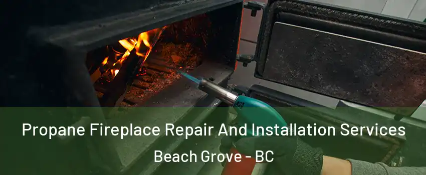 Propane Fireplace Repair And Installation Services Beach Grove - BC