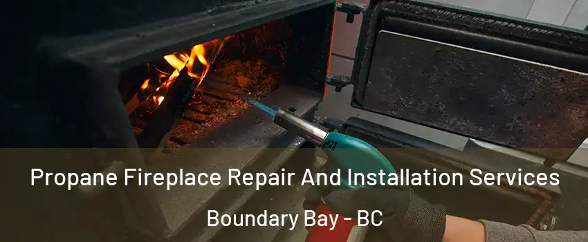 Propane Fireplace Repair And Installation Services Boundary Bay - BC