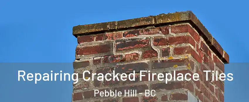 Repairing Cracked Fireplace Tiles Pebble Hill - BC